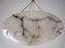 Large Art Deco Marble Ceiling Lamp, Image 3