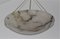 Large Art Deco Marble Ceiling Lamp 4