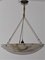 Large Art Deco Marble Ceiling Lamp 2
