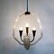 Italian Art Deco Murano Glass Ceiling Lamp from Barovier & Toso, 1940s 7