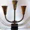 Italian Art Deco Murano Glass Ceiling Lamp from Barovier & Toso, 1940s 2