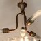 Lámpara de techo italiana Art Déco de cristal de Murano de Ercole Barovier para Barovier & Toso, años 40, Imagen 7