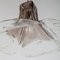 Lámpara colgante grande con pétalos de cristal de Murano de Carlo Nason para Mazzega, Imagen 5