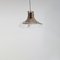Large Vintage Murano Glass Flower Petal Pendant Lamp by Carlo Nason for Mazzega 10