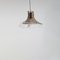 Large Vintage Murano Glass Flower Petal Pendant Lamp by Carlo Nason for Mazzega, Image 10