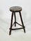 Rustic French Stool, 1950s 2
