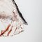 Lampada da soffitto grande in vetro di Murano di Carlo Nason per Mazzega, Immagine 9