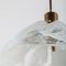 Ice Glass Ceiling Lamp by J.T. Kalmar for Kalmar, 1970s 8