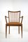 Teak and Leatherette Armchairs, 1960s, Set of 2, Image 1
