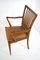 Poltrone in teak ed ecopelle, anni '60, set di 2, Immagine 6