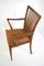 Teak and Leatherette Armchairs, 1960s, Set of 2 6