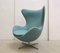 Egg Chair Turquoise par Arne Jacobsen pour Fritz Hansen, 2000s 2