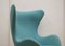 Egg Chair Turquoise par Arne Jacobsen pour Fritz Hansen, 2000s 3