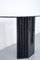Italian Geometric Carrara Marble & Glass Console Table from Cattelan Italia, 1960s, Image 5