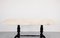 Mid-Century Italian Carrara Marble Table with Ebonised Wooden Base 5