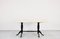 Mid-Century Italian Carrara Marble Table with Ebonised Wooden Base, Image 1