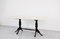 Mid-Century Italian Carrara Marble Table with Ebonised Wooden Base 2