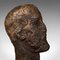 Antique Male Bust, Plaster, 1860s 10