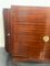 Vintage Jules Leleu Style Mahogany Credenza with Bronze Elements, Image 8