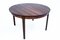 Danish Round Rosewood Dining Table, 1960s 1