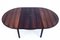 Danish Round Rosewood Dining Table, 1960s 7