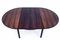 Danish Round Rosewood Dining Table, 1960s, Image 7