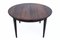 Danish Round Rosewood Dining Table, 1960s 2