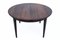 Danish Round Rosewood Dining Table, 1960s, Image 2