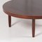 Mid-Century Danish Round Palisander Coffee Table 3