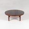 Mid-Century Danish Round Palisander Coffee Table, Image 1