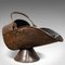 Antique Victorian Copper Helmet Coal Scuttle, 1880s 9