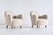 Danish Sheepskin & Beech Armchairs by Thorald Madsen, 1930s, Set of 2, Image 2