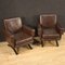 Italian Skai Armchairs, Set of 2 12