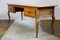 Geschwungener Biedermeier Schreibtisch aus Kirschholz, 1840er 16