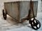 Large Mobile Galvanised Riveted Water Tank Planter 11