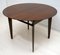 Italian Round Teak Dining Table by Edmondo Palutari for Dassi, 1950s 4