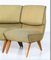 Wood and Fabric 3-Piece Modular Sofa by Pier Luigi Colli, 1950s 5