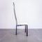 Pierre Holzstühle im Cardin Stil, 1980er, 6er Set 3