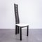 Pierre Holzstühle im Cardin Stil, 1980er, 6er Set 1