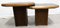 Tavolino da caffè Gigogne in legno e ardesia, Francia, anni '80, set di 2, Immagine 6