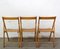 Mid-Century French Foldable Garden Chairs by Clairitex, Set of 3, Image 4