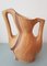 Vintage Holz Vase von Grandjean Jourdan für Vallauris 1