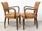French Art Deco Leather Bridge Chairs, 1930s, Set of 2, Image 3