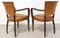 French Art Deco Leather Bridge Chairs, 1930s, Set of 2 5
