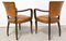 French Art Deco Leather Bridge Chairs, 1930s, Set of 2, Image 5