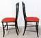 French Napoleon III Red Chairs, Late 19th Century, Set of 2, Image 4