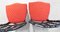 French Napoleon III Red Chairs, Late 19th Century, Set of 2, Image 8