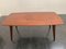 Massiver italienischer Mid-Century Teak Tisch 5