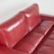 Rotes Vintage 2-Sitzer Sofa von Rolf Benz, 1980er 6
