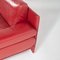 Rotes Vintage 2-Sitzer Sofa von Rolf Benz, 1980er 7
